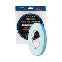 Double Sided PE Foam Tape White/Blue 12mm x 5m